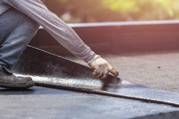Professional Basement Waterproofing technician working in Centerville, SC